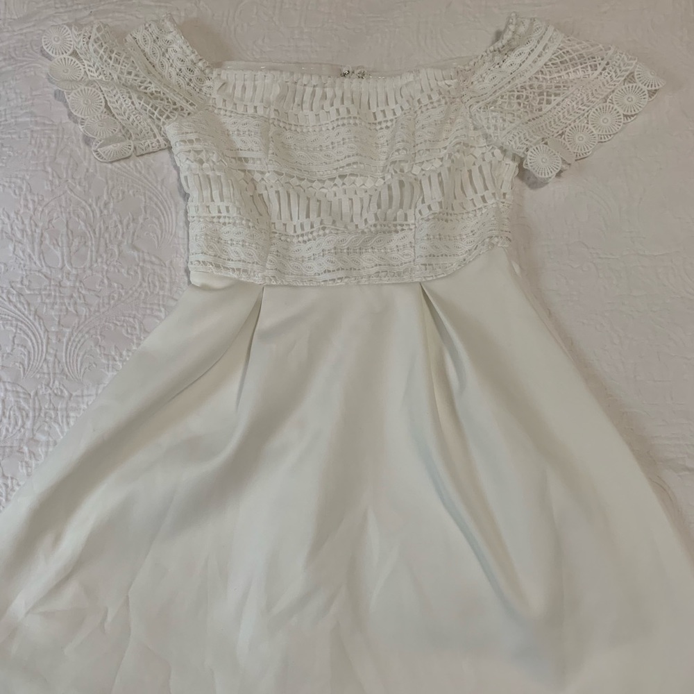 White dress